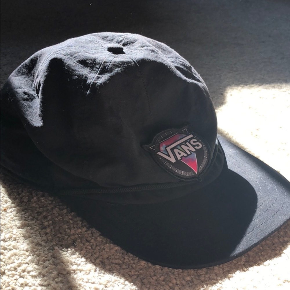 Vans black logo hat